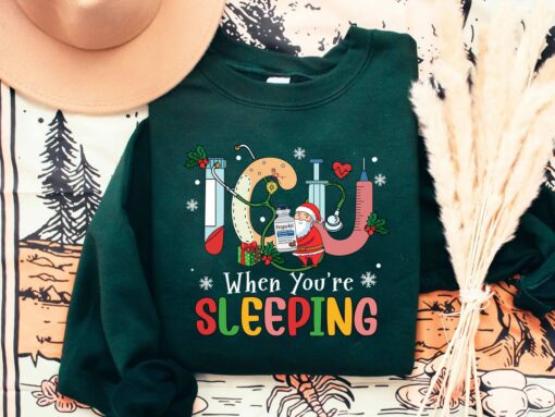 Icu Nurse When You’re Sleeping Christmas Gifts For ICU Nurse