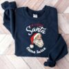 I’m So Good Santa Came Twice Retro Santa Claus Sweatshirt Funny Unique Xmas Gift