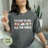 It’S Okay To Feel All The Feels Comfort Colors Shirt Snowman Tshirt Sweatshirt Trendy Unique Christmas Gift