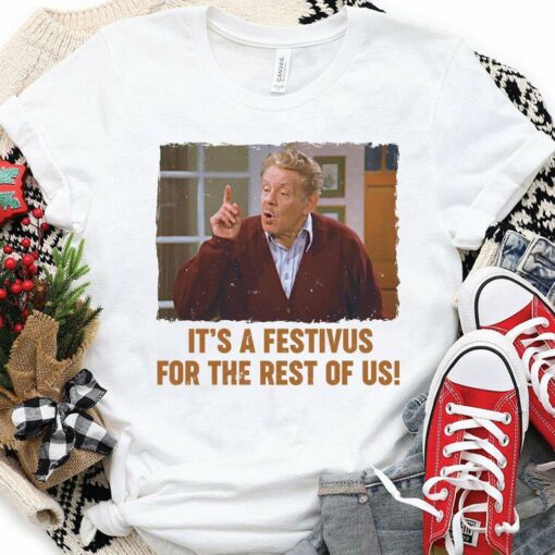 It’s A Festivus For The Rest Of Us Frank Costanza Christmas T-Shirt Seinfeld