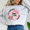 It’s Freezing Season Pinky Skull Sweatshirt Unique Xmas Gift