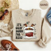 It’s Goin’ Down For Real Funny Santa Claus Crewneck Christmas Sweatshirt Lovely Unique Xmas Gift
