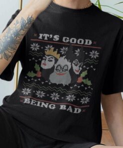 It’s Good Being Bad Villains Christmas T-shirt