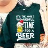 It’s The Most Wonderful Time For A Beer Sweatshirt Lovely Unique Xmas Gift