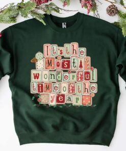 It’s The Most Wonderful Time Of The Year Retro Christmas Sweatshirt