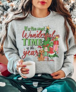 It’s The Most Wonderful Time Of The Year Retro Grnicmas Sweatshirt Funny Unique Xmas Gift