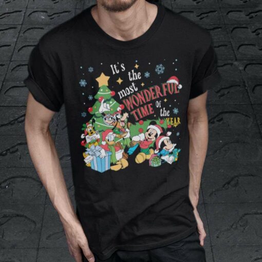 It’s The Most Wonderful Time Of The Years Christmas T-shirt Disney