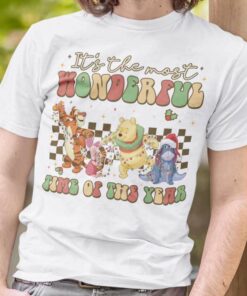 It’s The Most Wonderful Time Of The Years Christmas T-shirt Winnie The Pooh