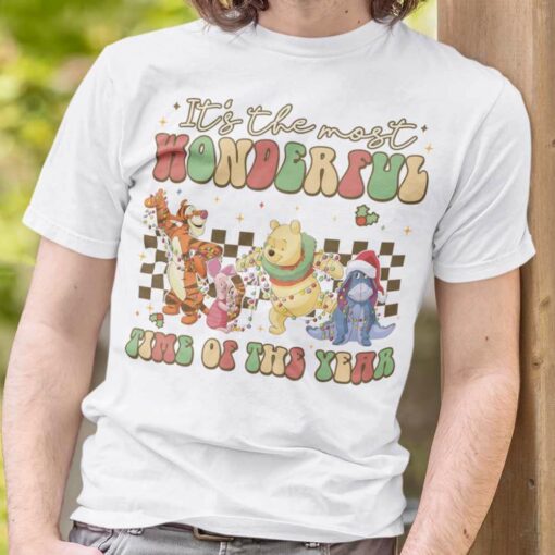 It’s The Most Wonderful Time Of The Years Christmas T-shirt Winnie The Pooh