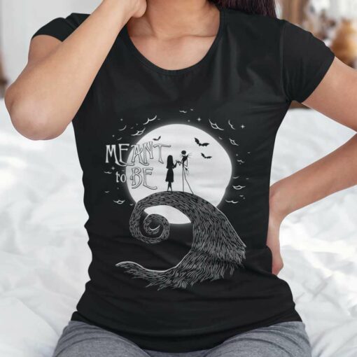 Jack And Sally Meant To Be The Nightmare Before Christmas T-shirt