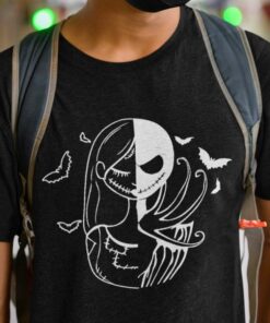 Jack Skellington Sally The Night Before Christmas Tee