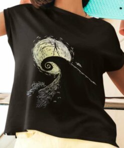 Jack Spiral Hill The Nightmare Before Christmas T-shirt