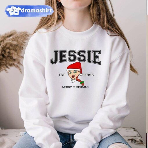 Jessie Mery Christmas Sweatshirt Toy Story