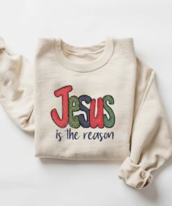 Jesus Is The Reason For The Season Minimalist Sweatshirt