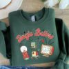Jingle Bells Christmas Heart Rhythm Doctor Nurse Sweatshirt Lovely Unique Xmas Gift