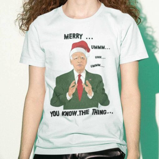 Joe Biden Forgets Christmas T-shirt