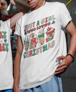 Just A Girl Who Loves Christmas T-Shirt
