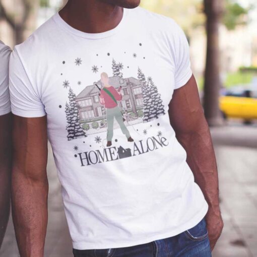 Kevin Christmas White Tee Home Alone