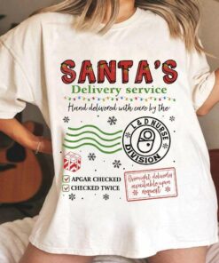Labor and Delivery Nurse Christmas T-Shirt