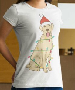 Labrador Retriever Christmas Light T-Shirt