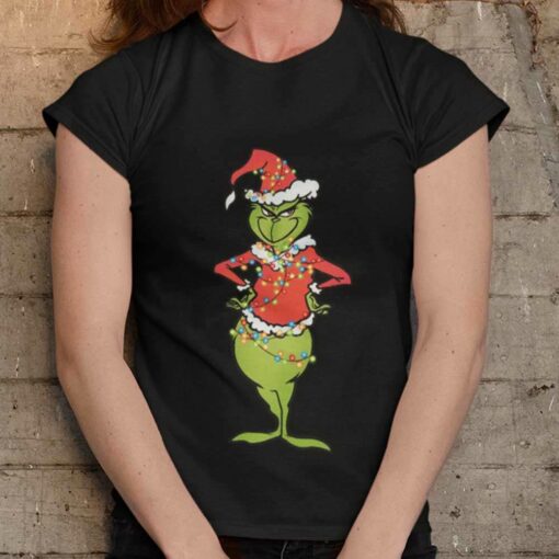 Light Chirstmas T-shirt The Grinch