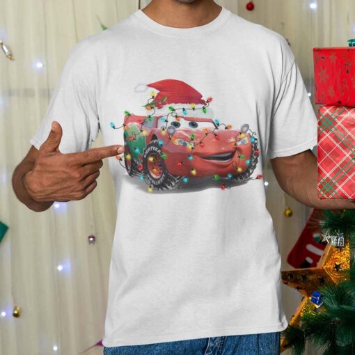 Lightning McQueen Christmas Costume T-shirt Cars Cartoon