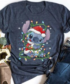 Lilo Christmas Lights T-Shirt Disney Lilo Christmas Lights T-Shirt Disney
