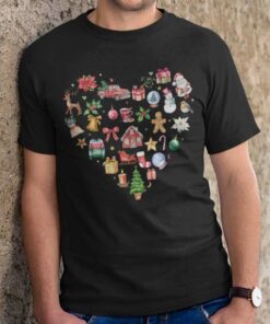 Little Things Christmas Heart T-Shirt Little Things Christmas Heart T-Shirt