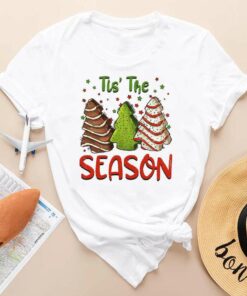 Little Tis’ The Season Christmas Tree Cake T-Shirt
