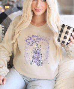 Long Live All The Magic We Made Seatshirt Retro Disney Magic Castle Sweatshirt Lovely Unique Gift