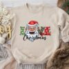 Love Christmas Funny Santa Clause Face Sweatshirt Lovely Unique Xmas Gift