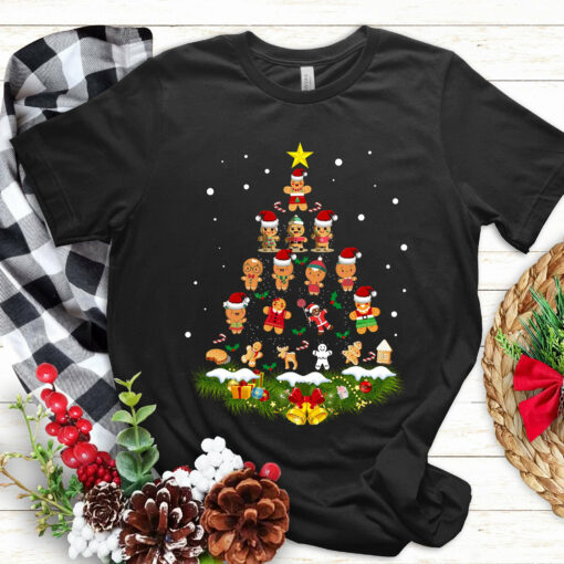 Lovely Gingerbread Cookies Christmas Tree Sweatshirt Lovely Unique Xmas Gift