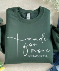 Made For More Jesus Christmas Sweatshirt For Christian Made For More Jesus Christmas Sweatshirt For Christian
