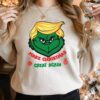 Make Christmas Great Again Trump Christmas Yellow Hair Grinchmas Jolly Holiday Sweatshirt Unique Gift For Republican