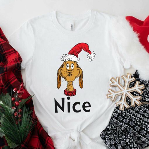 Max Is Nice T-Shirt How the Grinch Stole Christmas