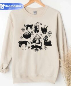 Meowshroom Sweatshirt Over The Garden Wall