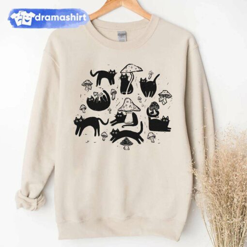 Meowshroom Sweatshirt Over The Garden Wall