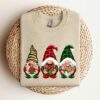 Merry Christmas Buffalo Plaid Gnomes Sweatshirt Cute Xmas Gift