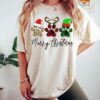 Merry Christmas Cute Dog Paws Sweatshirt Lovely Unique Xmas Gift
