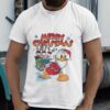 Merry Christmas Donald Duck Santa, Huey, Dewey, and Louie Christmas T-shirt