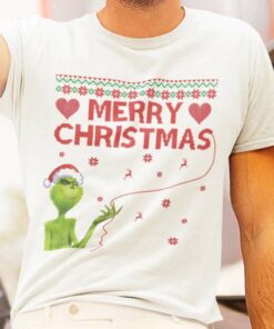 Merry Christmas Grinch Ugly T-shirt
