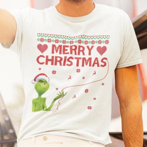 Merry Christmas Grinch Ugly T-shirt