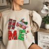 Merry Christmas Holiday Camping Truck Sweatshirt