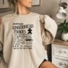 Merry Christmas Homemade Gingerbread Cookies Delicious Recipe Sweatshirt Cozy Unique Xmas Gift