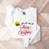Merry Christmas Lights Reindeer Sweatshirt Sweatshirt Trendy Unique Xmas Gift