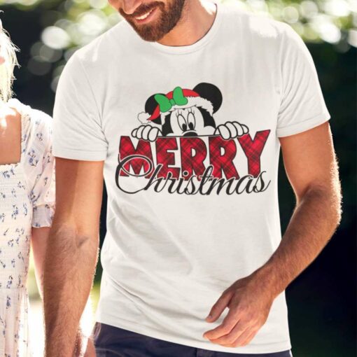 Merry Christmas Minnie T-shirt