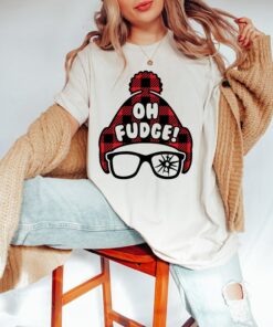 Merry Christmas Oh Fudge Sweatshirt Cozy Unique Xmas Gift