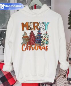 Merry Christmas Tree Hoodie