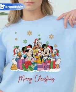 Merry Christmas Waltdisney World Magic Kingdom Sweatshirt