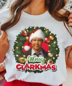 Merry Clarkmas Wreath T-Shirt National Lampoon’s Christmas Vacation